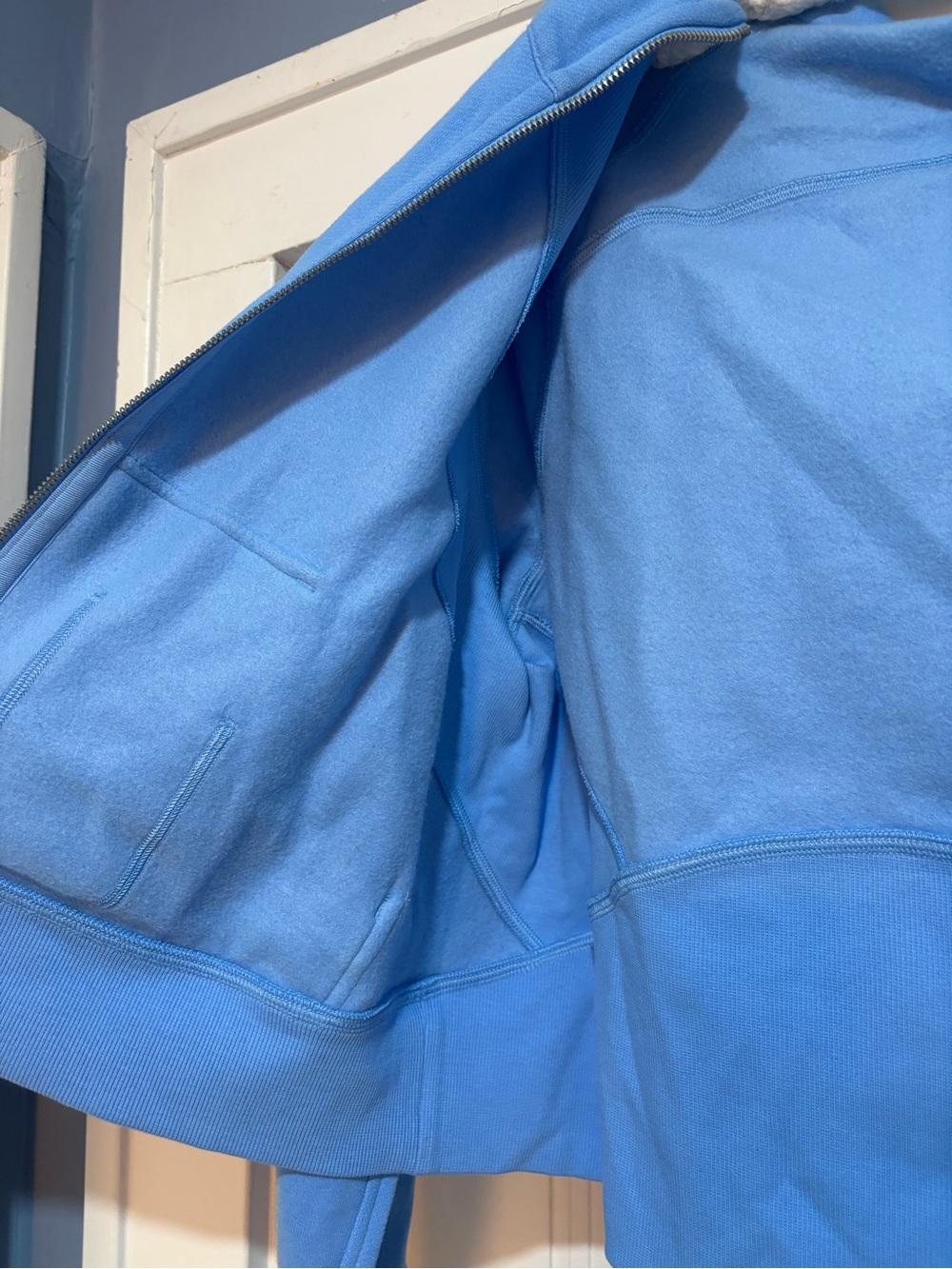 Lululemon Scuba Oversized Full-Zip Hoodie in Sinatra Blue Size M/L - Picture 14 of 16
